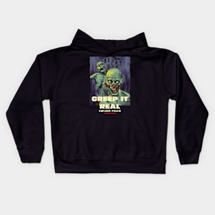 Creep it Real, Never Fake Halloween Kids Hoodie